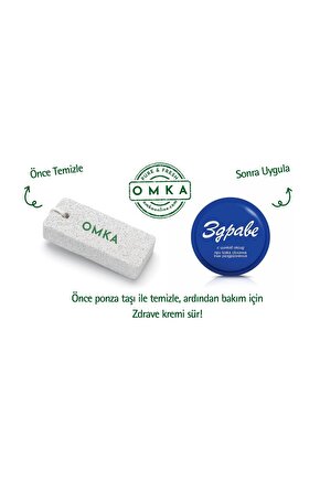 Ekonomik Ponza Taşı & Bulgaristan Onarıcı Krem İkili Set | Pürüzsüz ve Sağlıklı Cilt