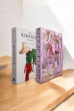 Dekoratif Kitap Görünümlü Kutu 2li Set Decorative Book Looking Box