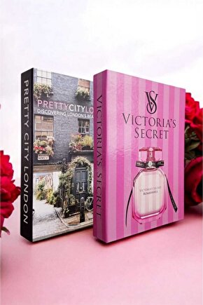 Dekoratif Kitap Görünümlü Kutu 2li Set Decorative Book Looking Box