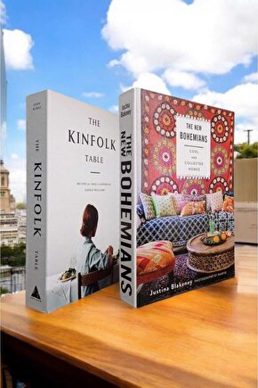 Dekoratif Kitap Görünümlü Kutu 2li Set Decorative Book Looking Box