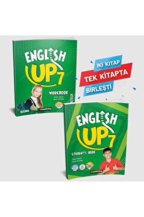 2025 7.Sınıf English Up 7 Students Book + Workbook Öğrenci Test Kitabı