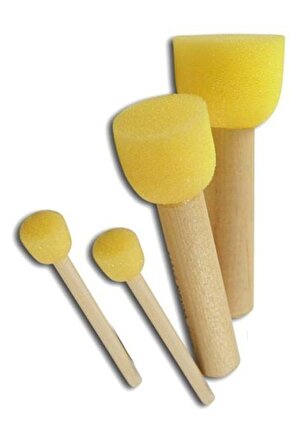 Ponpon Fırça 4 Parça