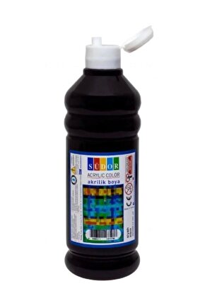 Akrilik Boya 500 ml Siyah Sd1009-14