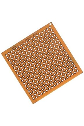 5x5 Delikli Plaket Arduino Devre için Plaket