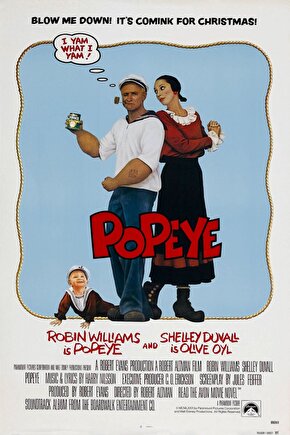 Popeye (1980) AFİŞ - POSTER ( FOLYO ) - AFİŞ - POSTER-5168