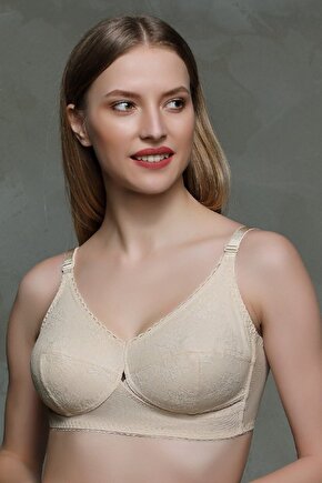 Moonlight 2168 Toparlayıcı 2 Beden Küçülten Balensiz Sütyen Ten