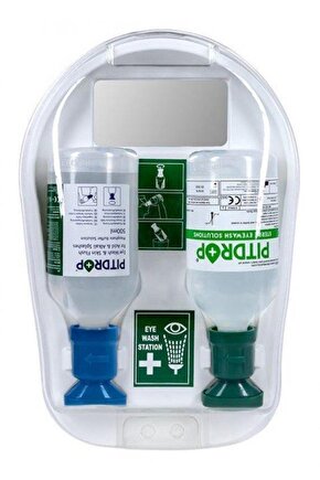 PİT DROP GÖZ SOLÜSYONU GÖZ YIKAMA DUŞU 250 ML YEŞİL+MAVİ