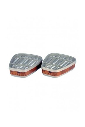 6051 A1 Organik Gaz Buhar Maske Filtresi - 1 Çift