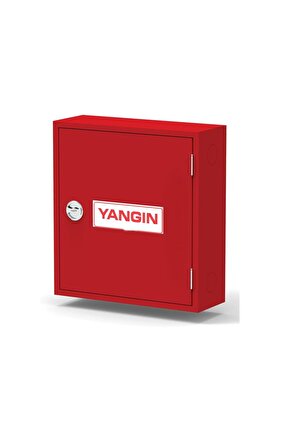 1 Tek Kapaklı Saç Kapak 30 Mt Hortumlu 0.90 Mm Yangın Dolabı Tse Li Sıva Üstü Alperen