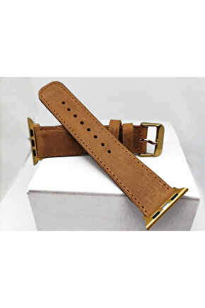 Akıllı saat Uyumlu   Deri Saat  Kordonu   32mm 38mm  TABA