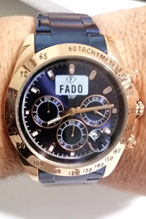 Rh 0034 Çelik Kordonlu Mavi Saat