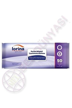 Perine Bölgesi Temizleme Havlusu 50li