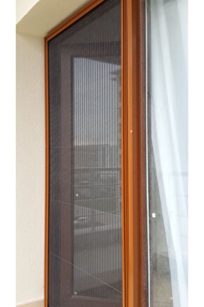 Beyaz Plise Sineklik Akordiyon Sürgülü Pileli Sineklik Kapı Ve Pencere