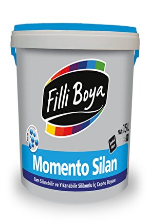 Momento Silan Silikonlu Iç Cephe Boyası 7,5 lt Andezit 15
