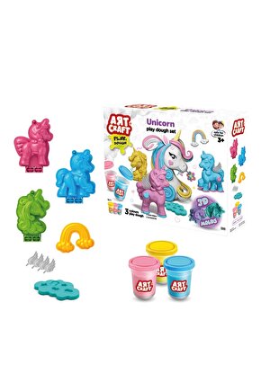 Unicorn Oyun Hamur Seti 168 Gr. - Oyun Hamuru Seti - Hamur Setleri - Hamur Kalıpları - Boynuzlu At