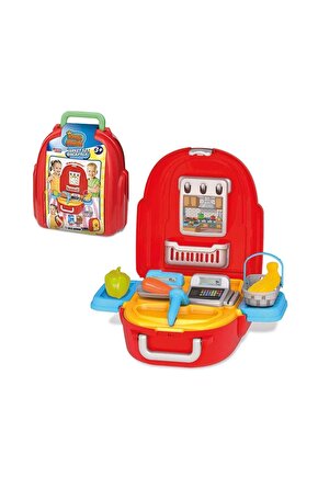 03908 Kral Şakir Market Set Sırt Çantası -Dede