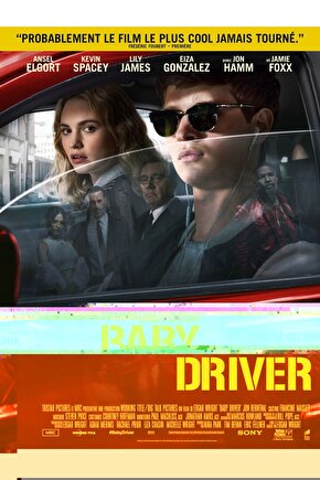 Baby Driver (2017) 5 ( FOLYO ) - AFİŞ - POSTER-1545