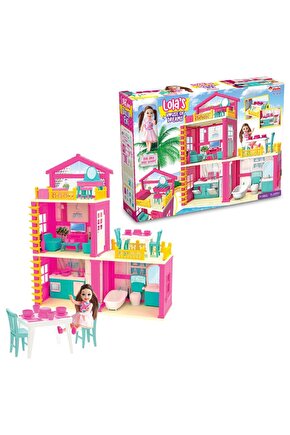 Lolanın Düşler Evi - Ev Oyuncak - Lolanın Düşler Ev Seti - Barbie Ev Seti