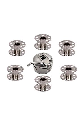 Sınger Ev Tipi Aile Dikiş Makineleri Mekik (6 ADET METAL MASURA HEDİYELİDİR)