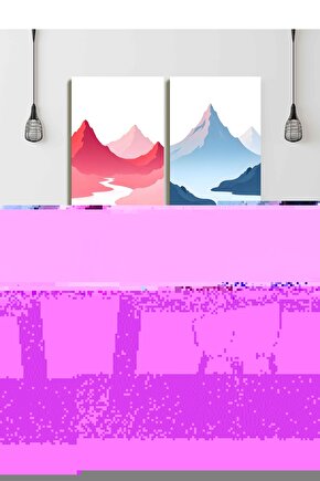 Matisse - Sanat - Soyut - Doğa - Ev - Yaşam ( 2 Li Çerçevesiz ) Poster - Afiş - Tablo NNHT186