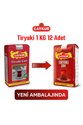 Çaykur Tiryaki 1000 gr 12 Li