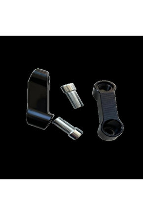 ÜNİVERSAL AYNA UZATMA GENİŞLETME APARATI SİYAH 10mm DÜZ DİŞ PCX