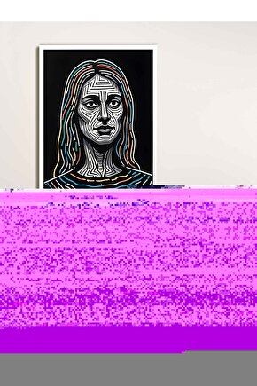 Matisse - Sanat - Soyut - Doğa - Yaşam ( Tekli Çerçevesiz ) Poster - Afiş - Tablo MKKM2299