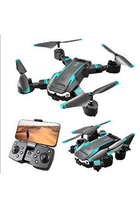 ÇİFT KAMERA VE BATARYALI DRONE UZAKTAN KUMANDALI APP DESTEKLİ QUADCOPTER TEK TUŞ İLE İNİŞ KALKIŞ