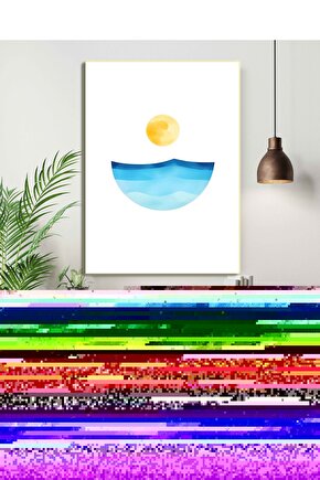 Matisse - Sanat - Soyut - Doğa - Yaşam ( Tekli Çerçevesiz ) Poster - Afiş - Tablo MKKM1975