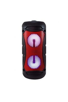 40 Cm Bluetooth Hoparlör Led Işıklı Taşınabilir Kablosuz Speaker