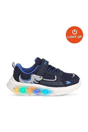 ÇOCUK IŞIKLI CIRTLI GÜNLÜK AYAKKABI BUCK3043 REX