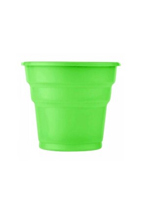 Unisex Yeşil Plastik Bardak 25 Adet