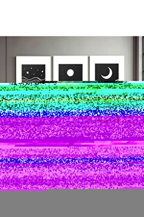 Simli Kırmızı Rakam Mum-7