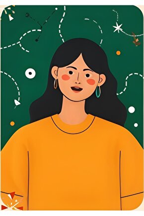 Premium Siyah Arka Plan Üzerinde Çiyli Gül Sanat Baskısı