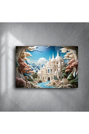 Masalsı Doğa Manzarası Baskı