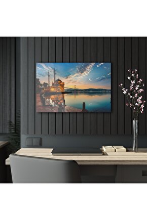 Ortaköy Camii Cam Tablo Duvar Dekoru