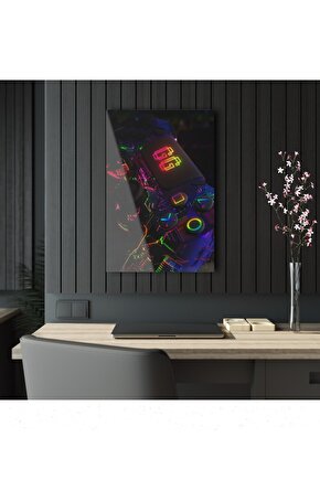 Joystick Cam Tablo Duvar Dekoru