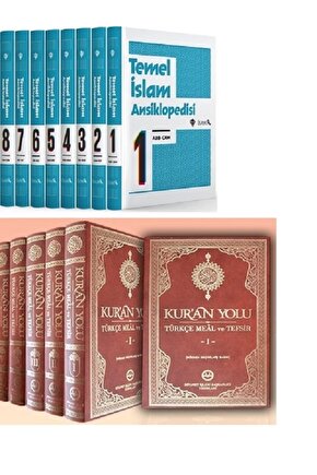 Temel Islam Ansiklopedisi 8 Cilt + Kuran Yolu Tefsiri 5 Cilt - Diyanet Işeri Başkanlığı
