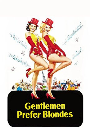 Gentlemen Prefer Blondes (1953) 004 AFİŞ - POSTER