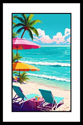 Tatil Maceram Digital Art ( ÇERÇEVESİZ - ÇERÇEVE YOKTUR ) ( ULTRA HD ) FOLYO AFİŞ - POSTER