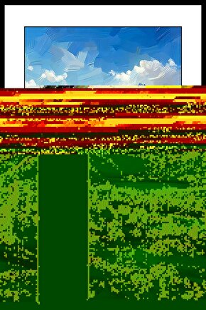 Zirveye Giden Yol Digital Art ( ÇERÇEVESİZ - ÇERÇEVE YOKTUR ) ( ULTRA HD ) FOLYO AFİŞ - POSTER