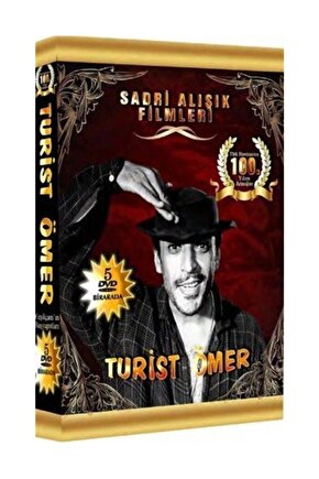 Turist Ömer Özel Box Set ( Sadri Alışık Filmleri ) ( 5 Disk ) Dvd