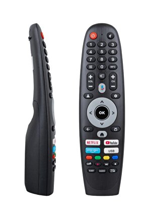 65SNF9000U Senna Google Tv Kumandası Ses Komutsuz Mikrofonsuz