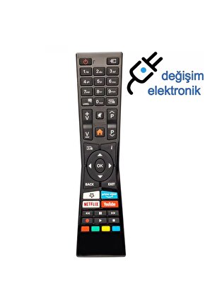 Jvc Rm-c3337 Smart Led Tv Kumandası