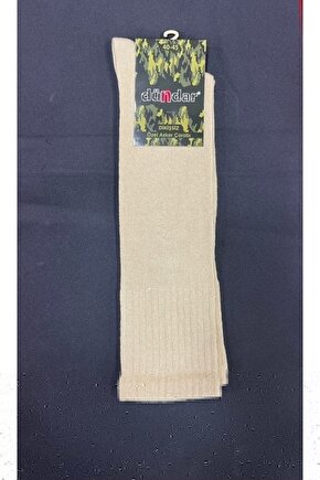 Erkek Haki Pamuklu 6lı Asker Çorap