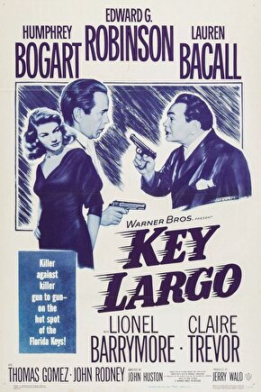Key Largo (1948) 001 AFİŞ - POSTER