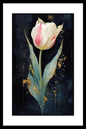 Karanlık ve Gül Digital Art ( ÇERÇEVESİZ - ÇERÇEVE YOKTUR ) ( ULTRA HD ) FOLYO AFİŞ - POSTER