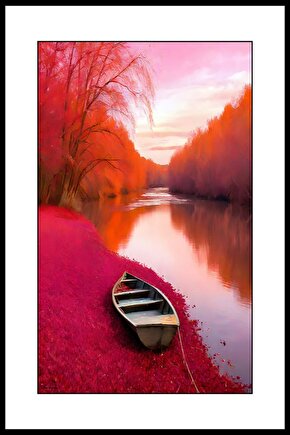 Kırmız Hayat Digital Art ( ÇERÇEVESİZ - ÇERÇEVE YOKTUR ) ( ULTRA HD ) FOLYO AFİŞ - POSTER