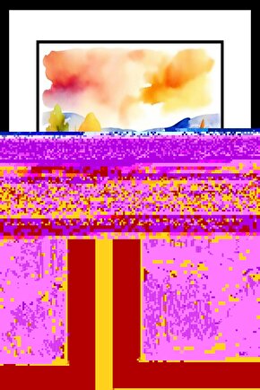 Selvi Ağaçları Digital Art ( ÇERÇEVESİZ - ÇERÇEVE YOKTUR ) ( ULTRA HD ) FOLYO AFİŞ - POSTER