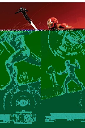 Captain America Civil War (2016) 9 ( FOLYO ) - AFİŞ - POSTER-1975